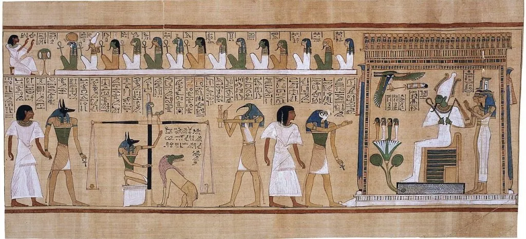 Weighing of the Heart ceremony | Ancient Egypt