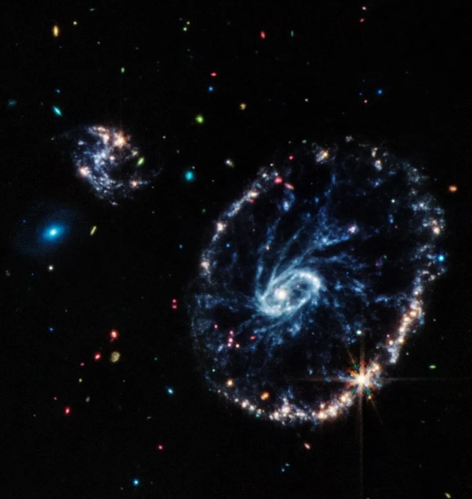 Cart Wheel Galaxy James Webb