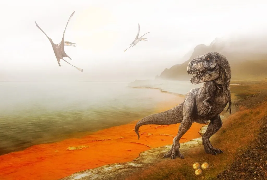 Tyrannosaurus rex dinosaur