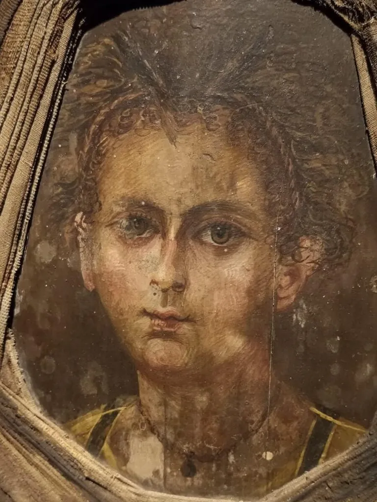 Egyptian boy’s facial reconstruction