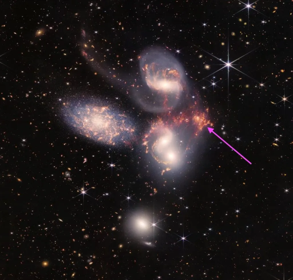 Stephan’s Quintet (James Webb)